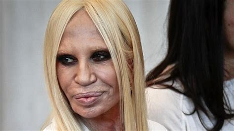 antonella versace struccata|donatella versace blonde.